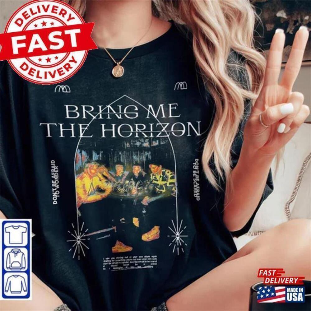Bring Me The Horizon Rock Band Tour Retro Music Fan T Shirt